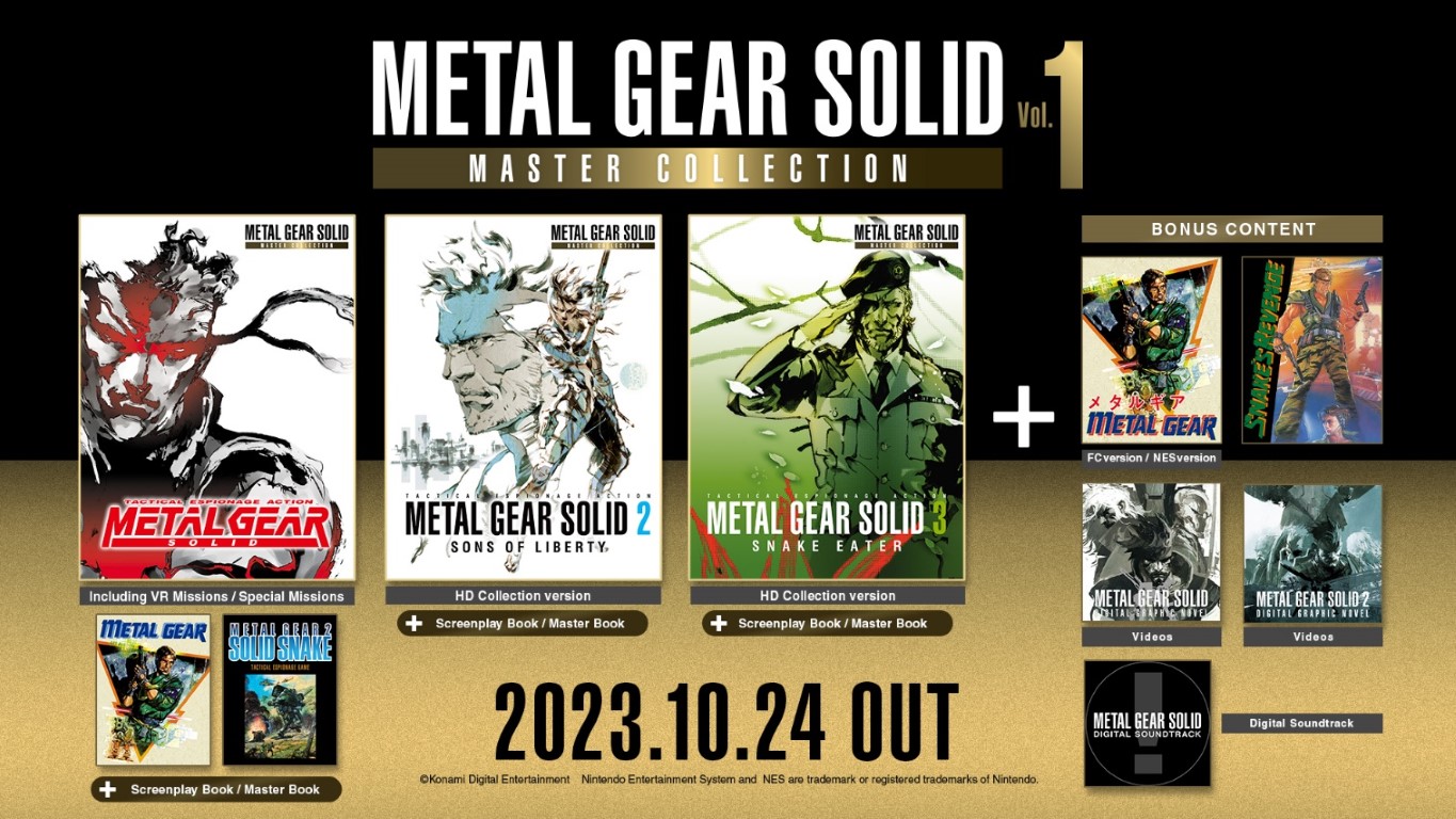 Metal Gear Solid: Master Collection Vol. 1 Coming to Consoles and PC in ...