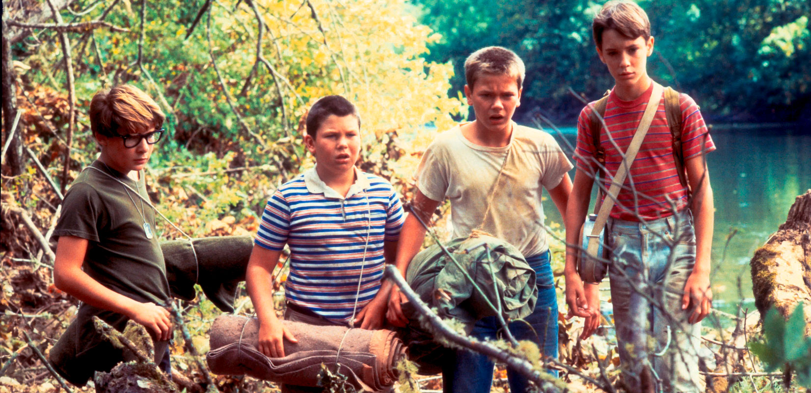 Stand By Me - Corey Feldman, Jerry O'Connell, River Phoenix, and Wil Wheaton