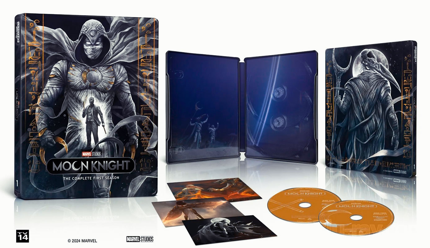 Steelbook Contents for Marvel Studios' Moon Knight