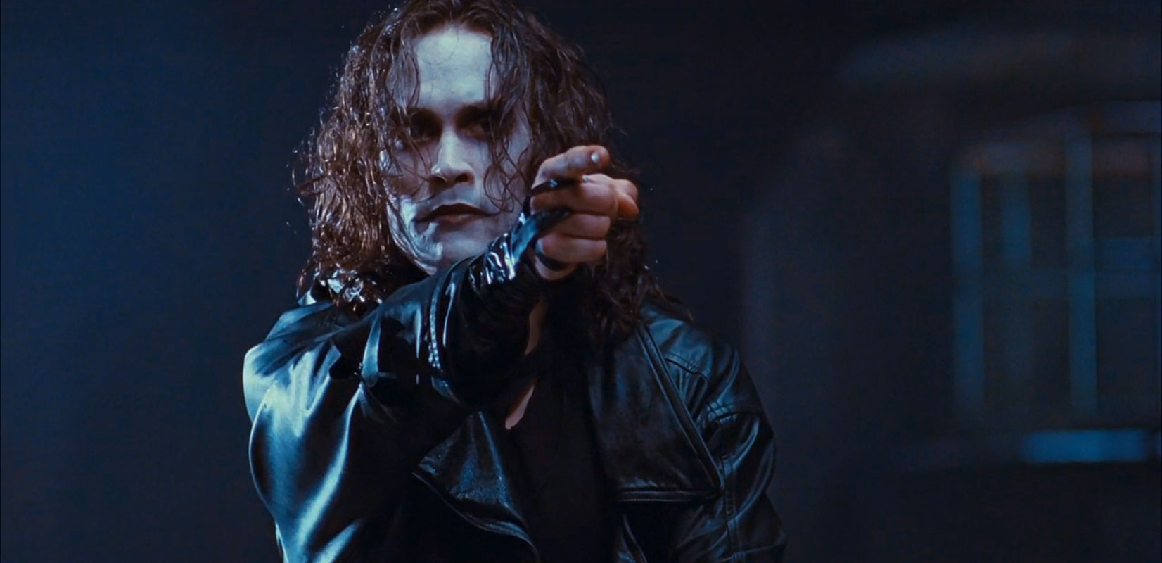 Brandon Lee as Eric Draven in The Crow