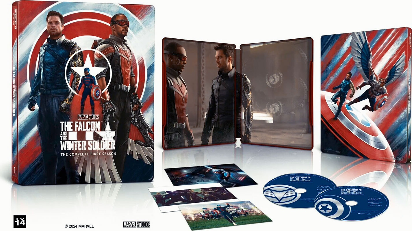 Steelbook Contents for Marvel Studios' The Falcon and the Winter Soldier