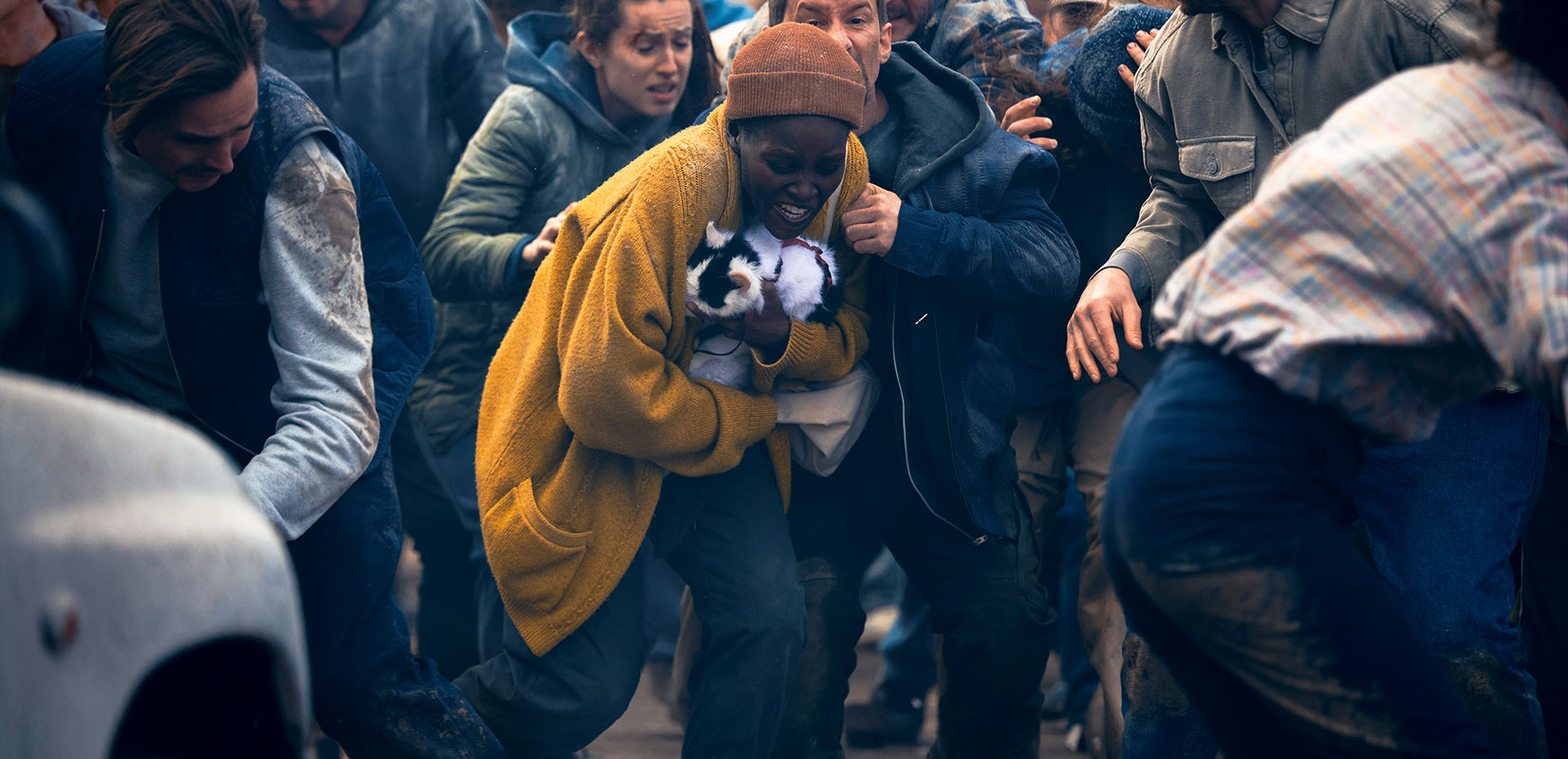 Lupita Nyong’o as “Samira” in A Quiet Place: Day One