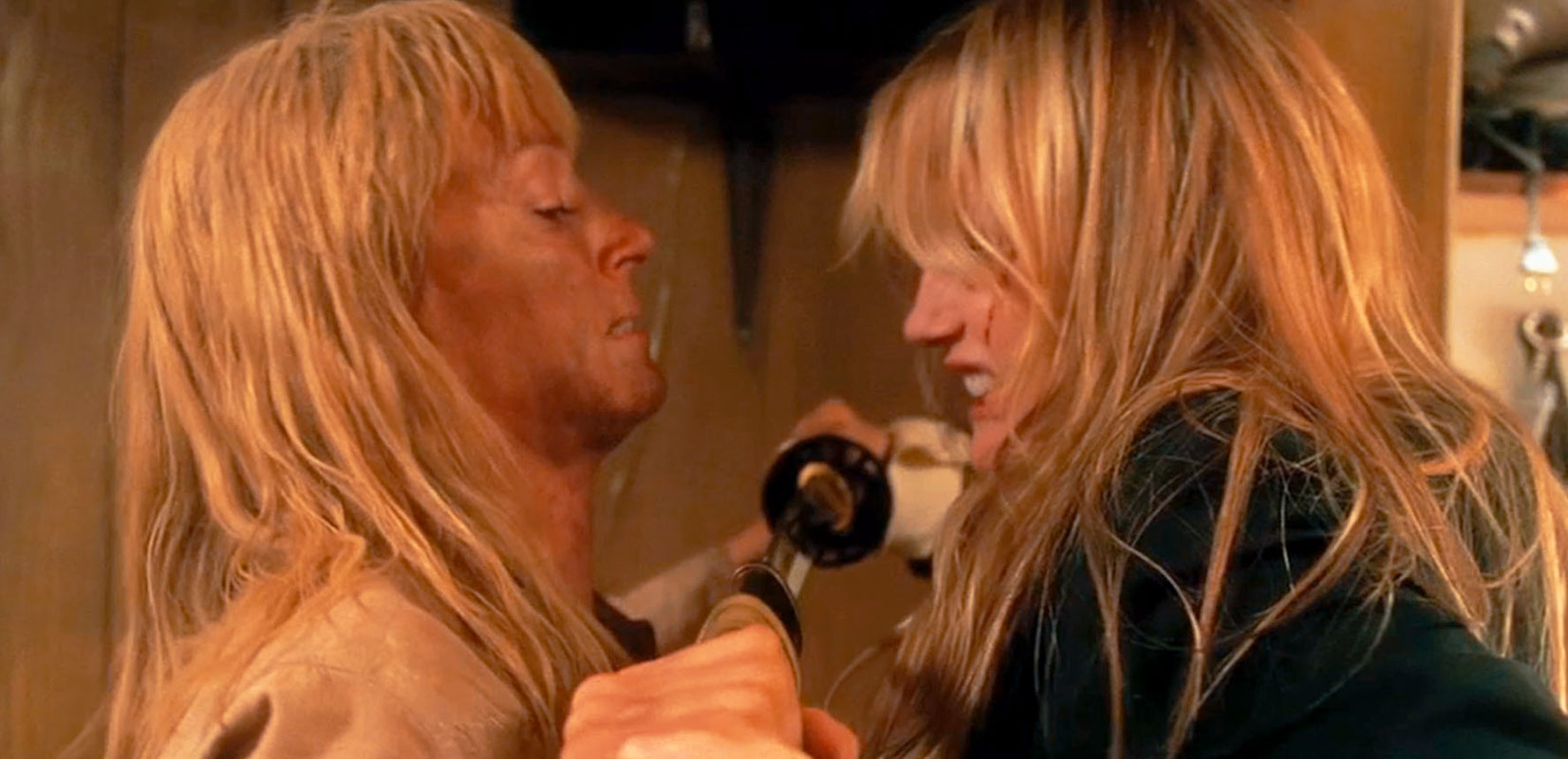 Uma Thurman and Daryl Hannah in Kill Bill: Volume 2