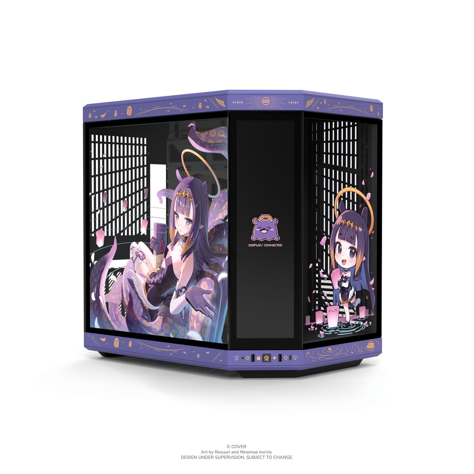 Hololive's Ninomae Ina'nis and HYTE Team Up for Stylish, Interactive PC Case