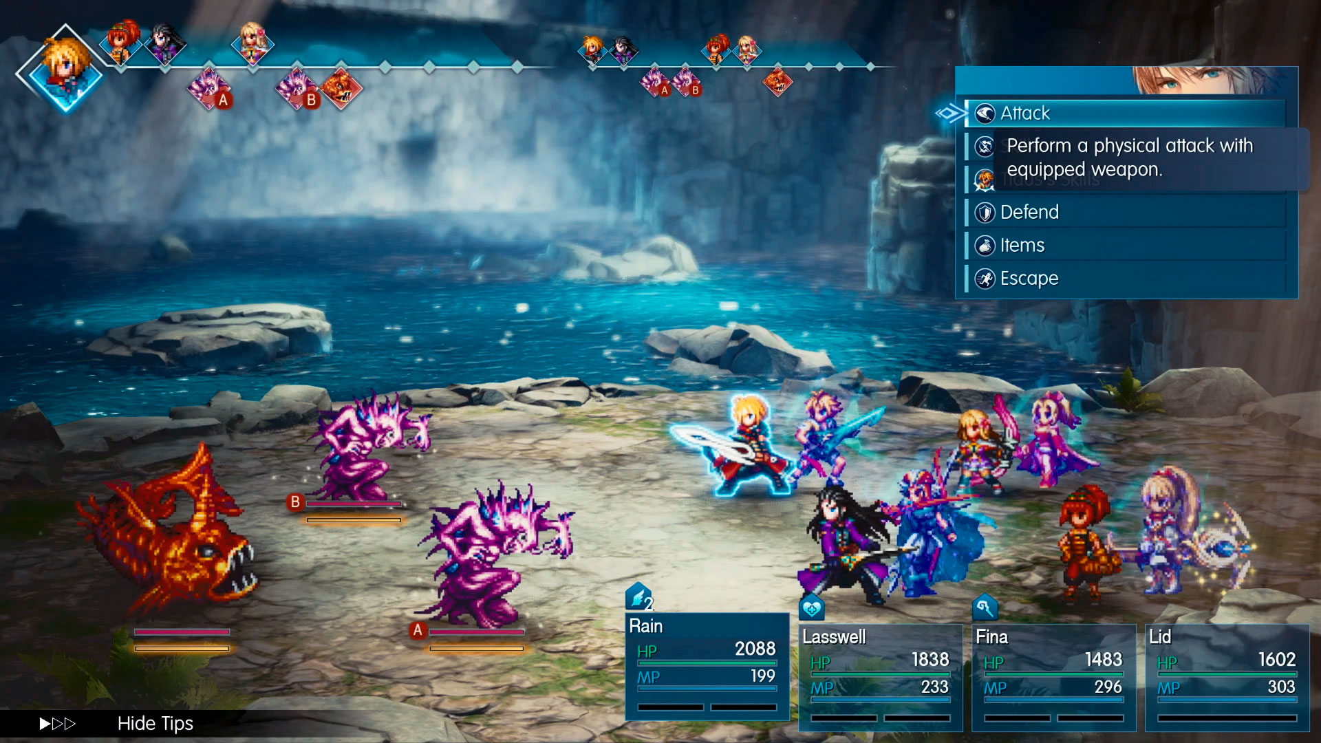 Final Fantasy Resonance - Battle